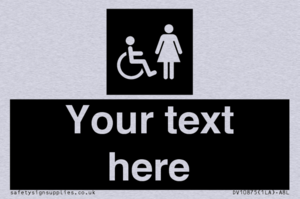 Custom information: black panel disabled and female